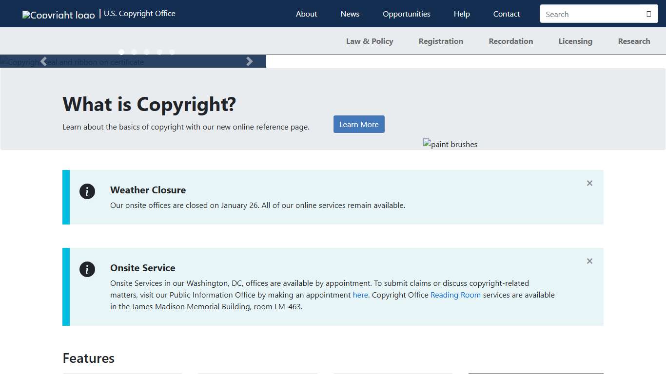 U.S. Copyright Office U.S. Copyright Office